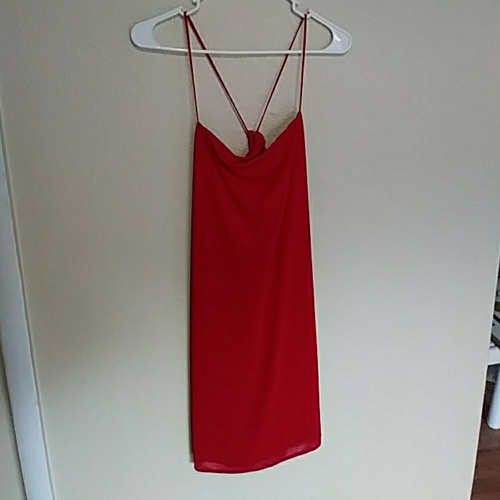 Red dress